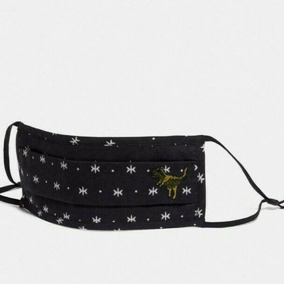 Coach Other - 2/$20 ⭐Coach Rexy Star Dot Face Mask 🦕  NWT
